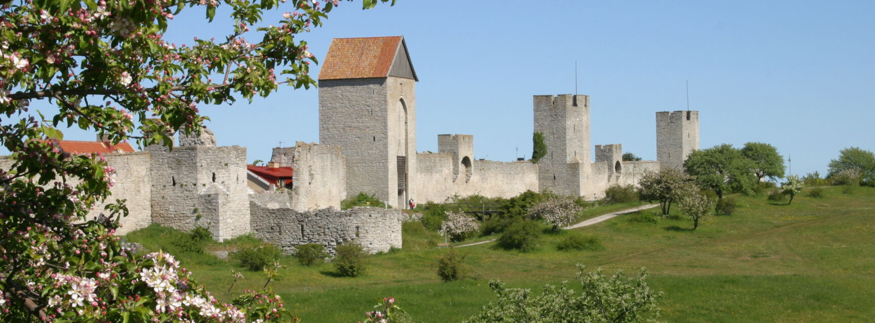 Visby town wall © Region Gotland Visby town wall © Region Gotland