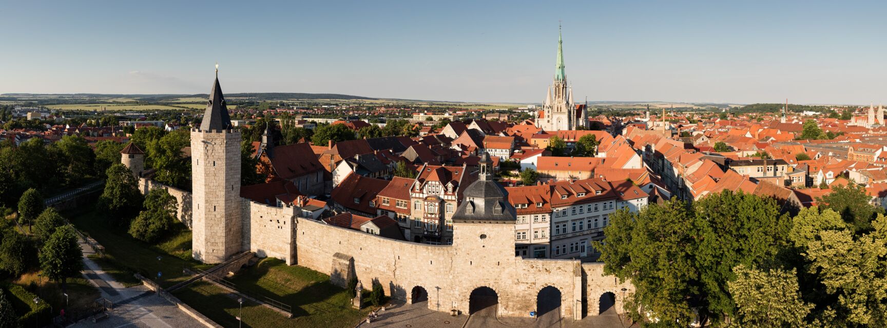 Panorama Mühlhausen © Tino Sieland Panorama Mühlhausen © Tino Sieland