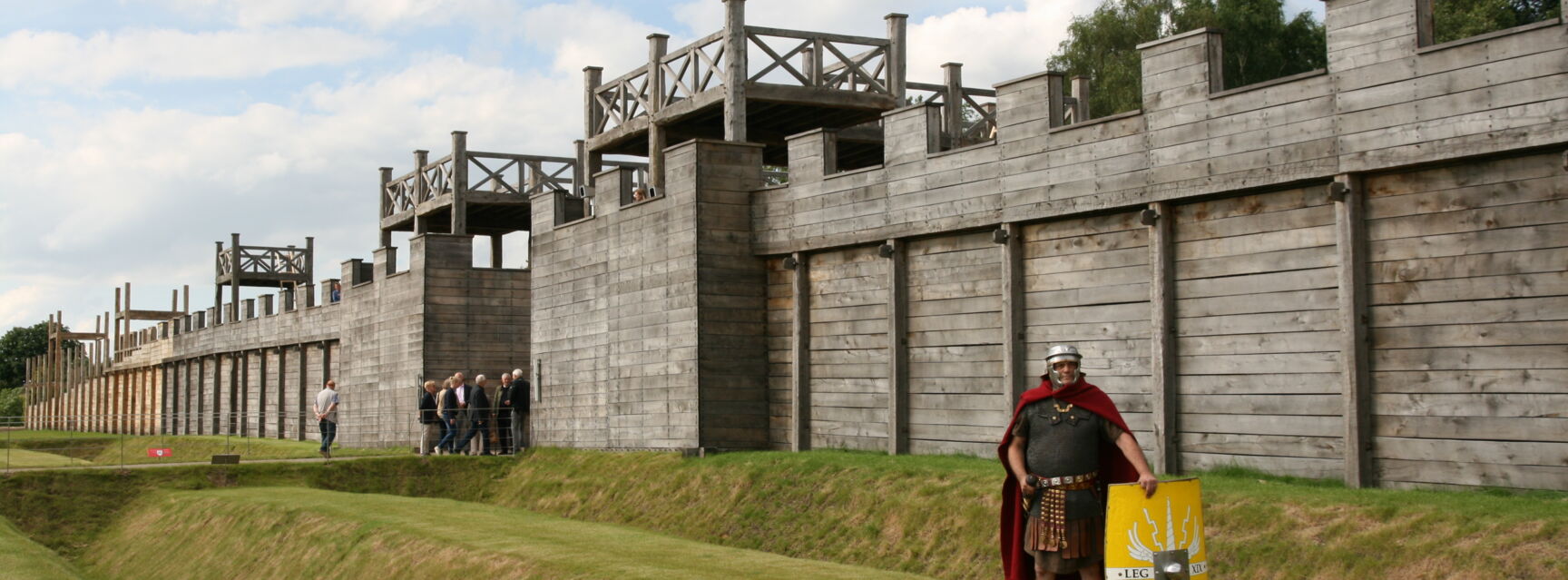 Haltern am See Westtor am LWL-Römermuseum ©L. Buscher Stadtagentur