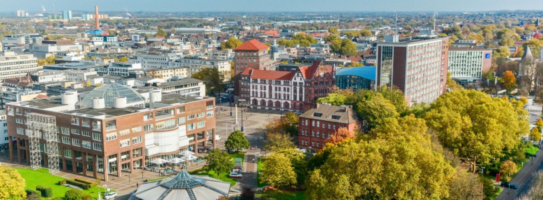 Volkswohlbund - View of the city garden ©Stadt Dortmund, Roland Gorecki