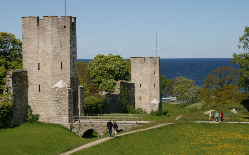 Visby town wall 2 ©Region Gotland
