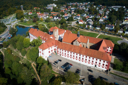 Bad Iburg Schloss Luftbild ©Candeo