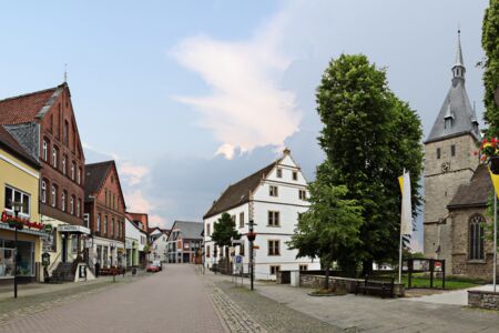 Panorama Marktstraße © Stadt Nieheim Panorama Marktstraße © Stadt Nieheim