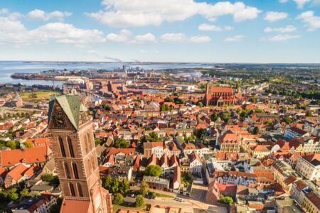 St.-Marien-Kirche, Luftbild © Christoph Meyer St.-Marien-Kirche, Luftbild © Christoph Meyer