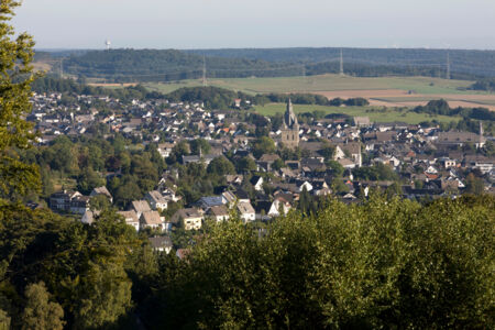Stadtansicht Brilon ©WERBSTATT BWT Brilon 1959 Stadtansicht Brilon ©WERBSTATT BWT Brilon 1959