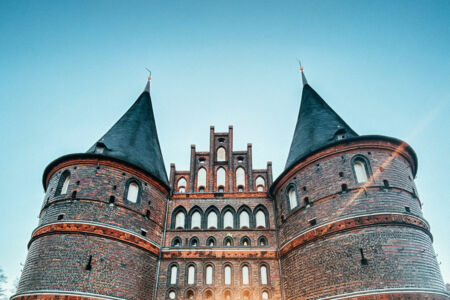 Holstentor Gegenlicht