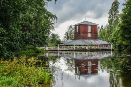 The blast furnace of the Leineperi Ironworks ©Esko Pamppunen