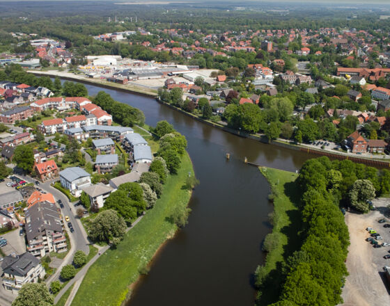 Meppen from above Meppen from above