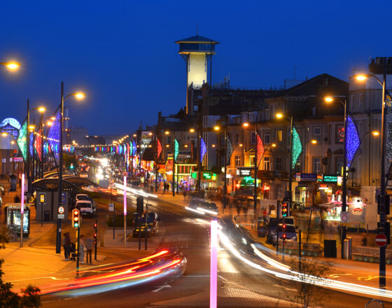 Great Yarmouths Strandpromenade bei Nacht ©James Bass/Great Yarmouth Borough Council Great Yarmouths Strandpromenade bei Nacht ©James Bass/Great Yarmouth Borough Council