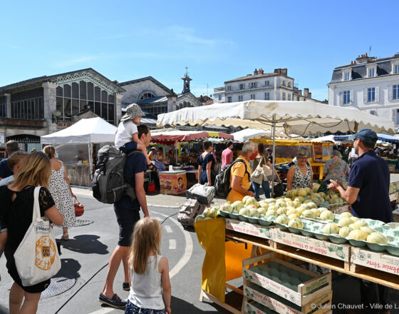 La Rochelle Markt ©Julien Chauvet, Ville de La Rochelle