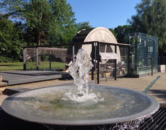 Funktionsmodell der Wasserkunst © Tourist Information Paderborn Funktionsmodell der Wasserkunst © Tourist Information Paderborn