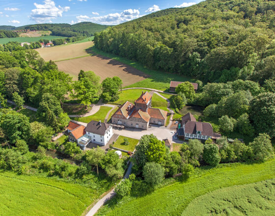 Luisenhütte Balve - Aussenansicht ©Luftbild Jan R. Schäfer Luisenhütte Balve - Aussenansicht ©Luftbild Jan R. Schäfer