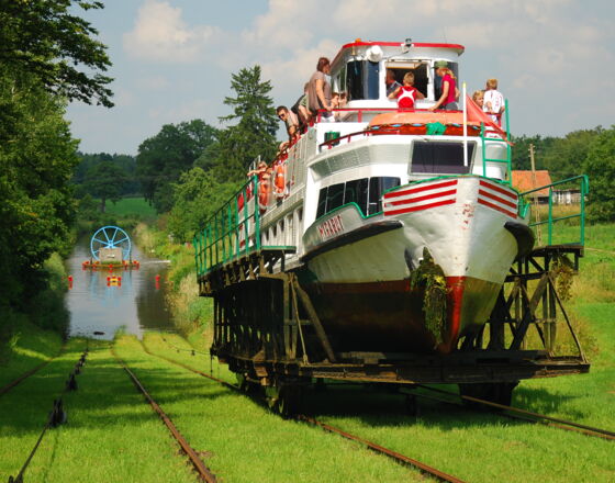 Der Elbląg-Kanal ©Bartosz Rybaczewski Der Elbląg-Kanal ©Bartosz Rybaczewski