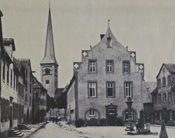 Market Square around the year 1900 ©Stadtarchiv Brakel Market Square around the year 1900 ©Stadtarchiv Brakel