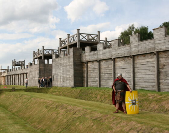 Haltern am See western gate at LWL-Römermuseum ©L. Buscher Stadtagentur Haltern am See western gate at LWL-Römermuseum ©L. Buscher Stadtagentur