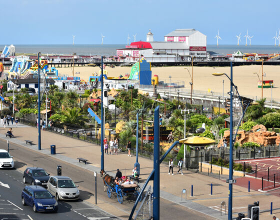 Great Yarmouth's Golden Mile ©James Bass/Great Yarmouth Borough Council