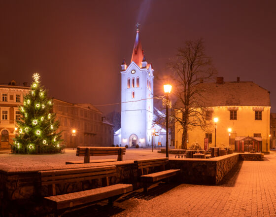 Old city_winter ©Cēsis tourism information centre