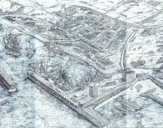 16th century map of Laredo (c) Ayuntamiento de Laredo