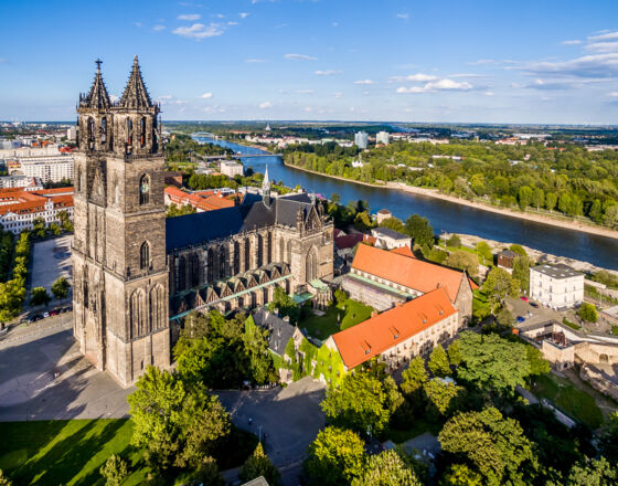 Magdeburg an der Elbe © Andreas Lander Magdeburg an der Elbe © Andreas Lander