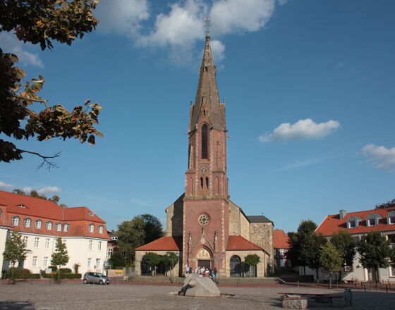 Marktplatz mit St. Marienkirche