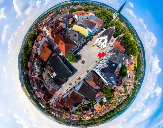 Brakel Globe View ©Stadt Brakel Brakel Globe View ©Stadt Brakel