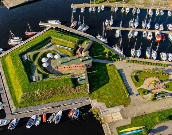 Kolobrzeg port jachtowy i reduta Morast © Institute of Culture and Promotion Kolobrzeg port jachtowy i reduta Morast © Institute of Culture and Promotion