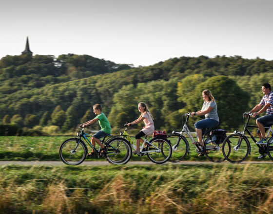 Fahrradfamilie van Offeren ©WFG Emmerich mbH Fahrradfamilie van Offeren ©WFG Emmerich mbH