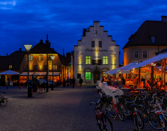 Visby by night ©Region Gotland