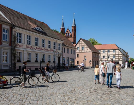Kyritz - Marktplatz mit St. Marienkirche © Tourismusverband Prignitz Kyritz - Marktplatz mit St. Marienkirche © Tourismusverband Prignitz