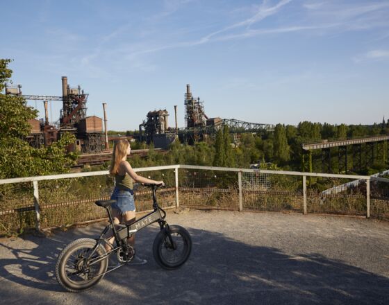 Aussicht Landschaftspark Duisburg-Nord ©Tanja Evers