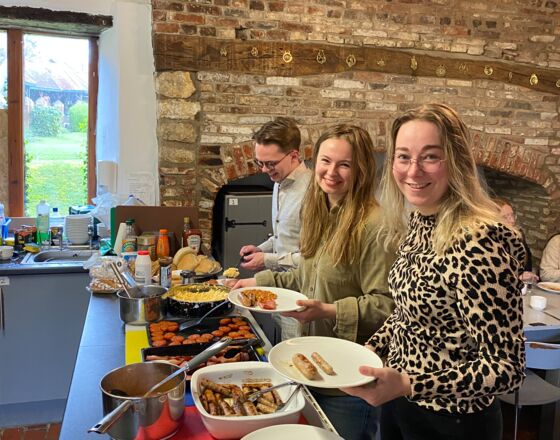 Youth Hansa Meal in the old friary © Youth Hansa