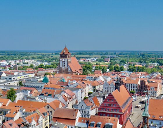 Luftaufnahme Greifswald ©Krueger Luftaufnahme Greifswald ©Krueger