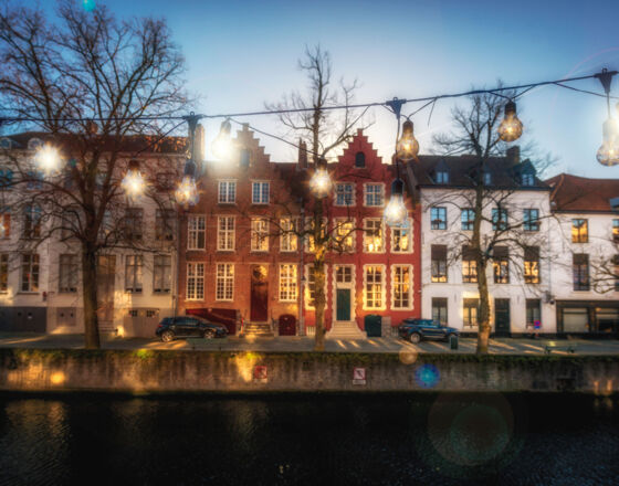 Blaue Stunde ©Jan Darthet, Visit Bruges
