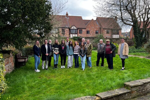 Group photo in front of the friary © Youth Hansa Group photo in front of the friary © Youth Hansa