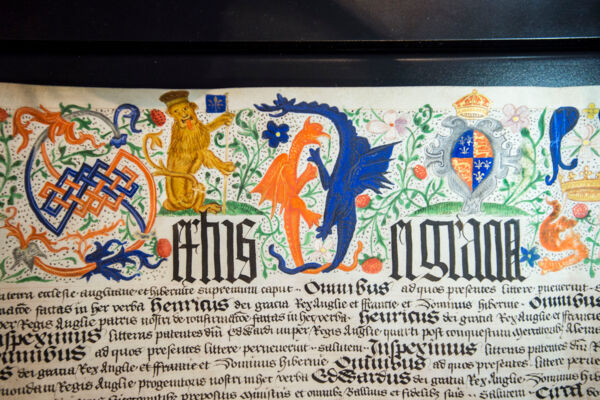 Privileg des Königs Eduard IV. 1547 ©EHM Olaf Malzahn Privileg des Königs Eduard IV. 1547 ©EHM Olaf Malzahn